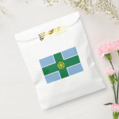 Vlag van Derbyshire (Graafschap van Engeland, VK) Bedankzakje (Gezegeld)