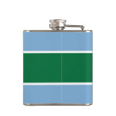 Vlag van Derbyshire Hip Flask Heupfles (Achterkant)