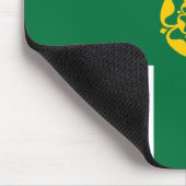 Vlag van Derbyshire Muismat (Hoek)