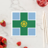 Vlag van Derbyshire Papieren servetten (Insitu)