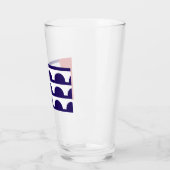 Vlag van Des Moines (Iowa City) Glas (Links)