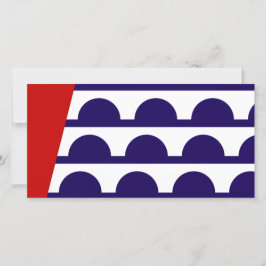 Vlag van Des Moines (Iowa City) Kaart