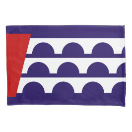 Vlag van Des Moines (Iowa City) Kussensloop