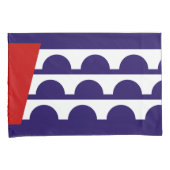 Vlag van Des Moines (Iowa City) Kussensloop (Voorkant-Rechts)