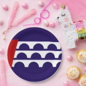 Vlag van Des Moines (Iowa City) Papieren Bordje (Feest)