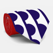 Vlag van Des Moines (Iowa City) Stropdas (Opgerold)