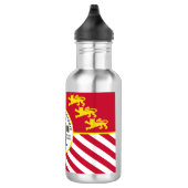 Vlag van Detroit, Michigan Water Bottle Waterfles (Rechts)