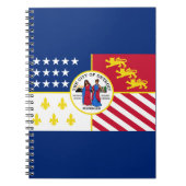 Vlag van Detroit, Notitieboek Michigan (Voorkant)