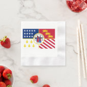 vlag van Detroit Servet (Insitu)