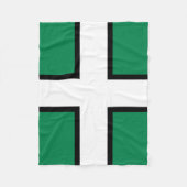 Vlag van Devon (Groot-Brittannië) Fleece Deken (Voorkant)