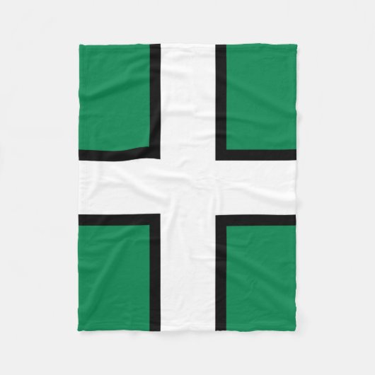 Vlag van Devon (Groot-Brittannië) Fleece Deken (Voorkant)