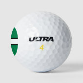 Vlag van Devon (Groot-Brittannië) Golfballen (Logo)