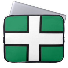 Vlag van Devon (Groot-Brittannië) Laptop Sleeve