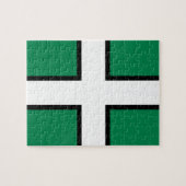 Vlag van Devon (Groot-Brittannië) Legpuzzel (Horizontaal)