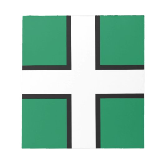 Vlag van Devon (Groot-Brittannië) Notitieblok (Voorkant)