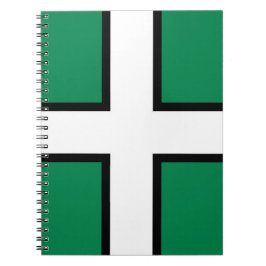 Vlag van Devon (Groot-Brittannië) Notitieboek