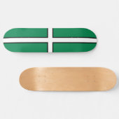 Vlag van Devon (Groot-Brittannië) Persoonlijk Skateboard (Horizontaal)