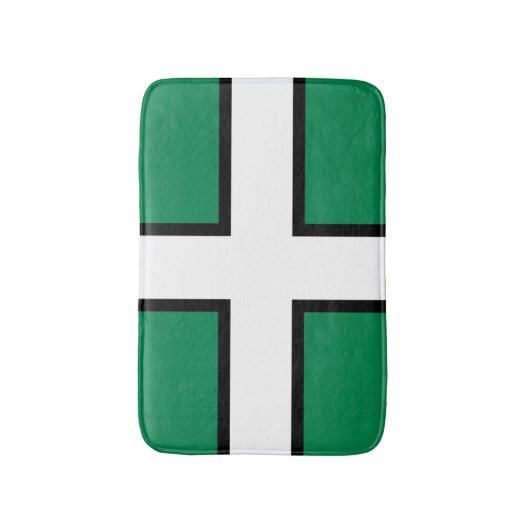 Vlag van Devon (VK) Badmat (Voorkant Verticaal)