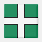 Vlag van Devon (VK) Magneet (Voorkant)