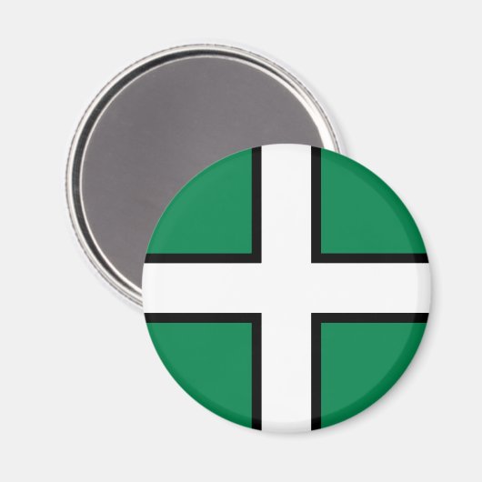 Vlag van Devon (VK) Magneet (Voorkant / Achterkant)
