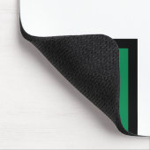 Vlag van Devon (VK) Muismat (Hoek)