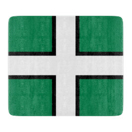 Vlag van Devon (VK) Snijplank