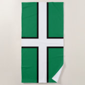 Vlag van Devon (VK) Strandlaken (Voorkant)