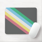 Vlag van Disability Pride Muismat (Met muis)
