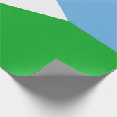 Vlag van Djibouti (Afrikaanse natie) Cadeaupapier (Hoek)