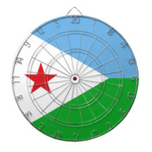 Vlag van Djibouti (Afrikaanse natie)