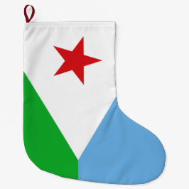 Vlag van Djibouti (Afrikaanse natie) Grote Kerstsok