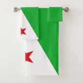 Vlag van Djibouti Bad Handdoek (Insitu)
