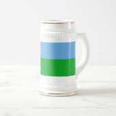 Vlag van Djibouti Bierpul (Voorkant rechts)