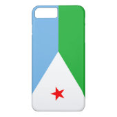 Vlag van Djibouti Case-Mate iPhone Case (Achterkant)