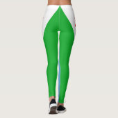 Vlag van Djibouti Leggings (Achterkant)