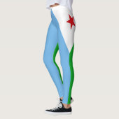 Vlag van Djibouti Leggings (Links)