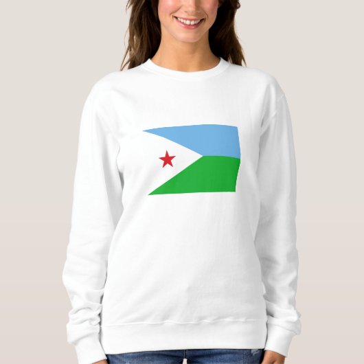 Vlag van Djibouti Trui (Voorkant)