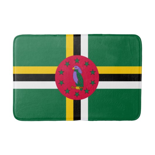 Vlag van Dominica Badmat (Voorkant)