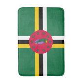 Vlag van Dominica Badmat (Voorkant Verticaal)