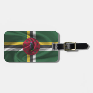 Vlag van Dominica Bagagelabel