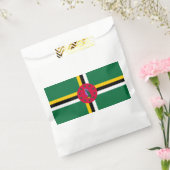 Vlag van Dominica Bedankzakje (Gezegeld)