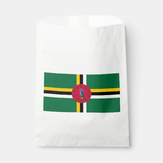 Vlag van Dominica Bedankzakje (Voorkant)