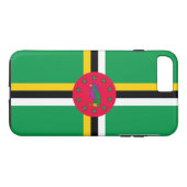 vlag van Dominica Case-Mate iPhone Case (Achterkant (Horizontaal))