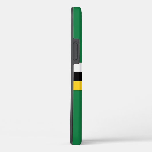 vlag van Dominica Case-Mate iPhone Case (Achterkant / Rechts)