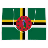 vlag van Dominica Groot Cadeauzakje (Voorkant)