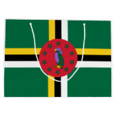 vlag van Dominica Groot Cadeauzakje (Achterkant)