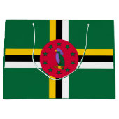 Vlag van Dominica Groot Cadeauzakje (Voorkant)
