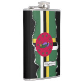 vlag van Dominica Heupfles (Rechts)