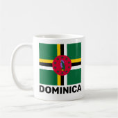 vlag van Dominica Koffiemok (Links)