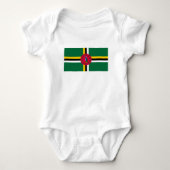 Vlag van Dominica Romper (Voorkant)